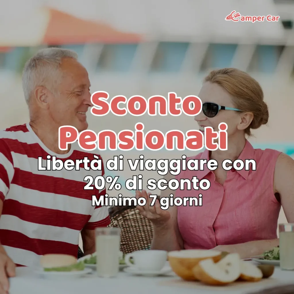 Noleggio camper pensionati