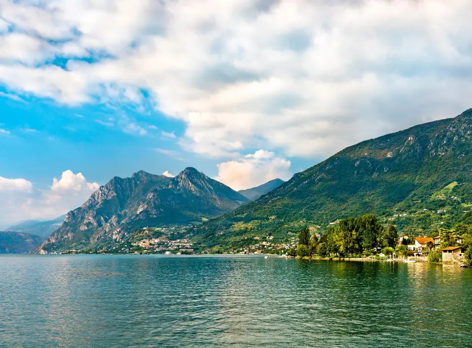 Monta isola, lago d'Iseo